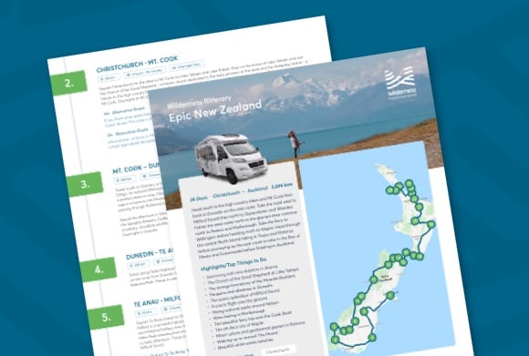 epic road trip new zealand campervan itinerary