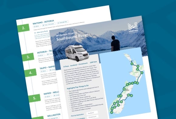 Auckland to Christchurch