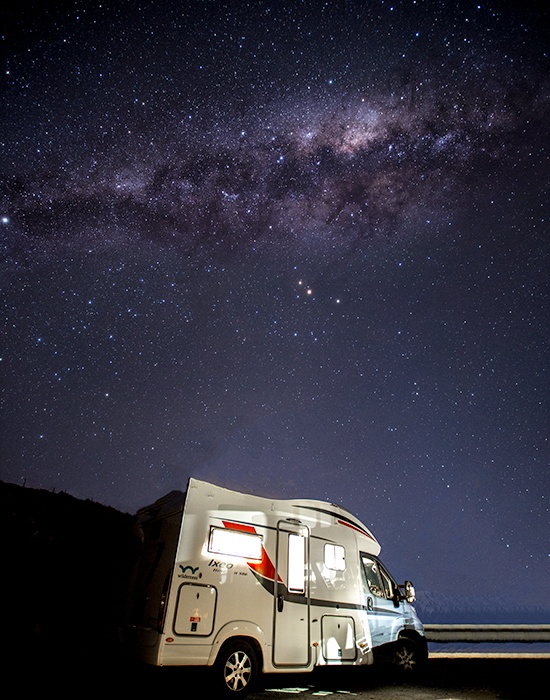 Camping Milky Way Stargazing