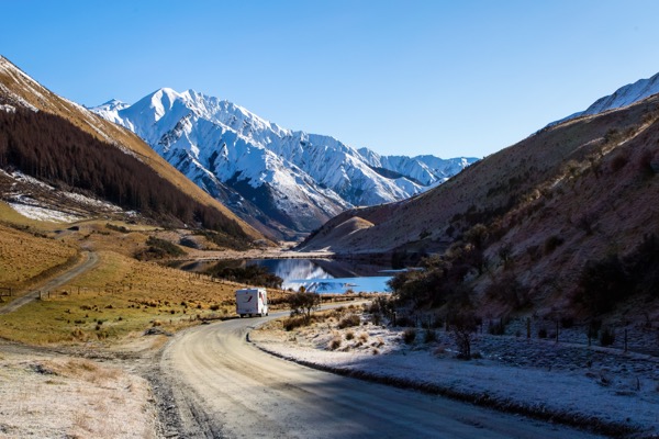 Rachel Stewart's New Zealand motorhome adventure - Moke Lake