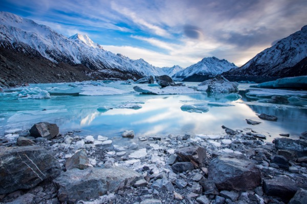 Rach Stewart Tasman Lake