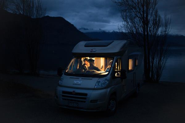 Wanaka at Night Camping