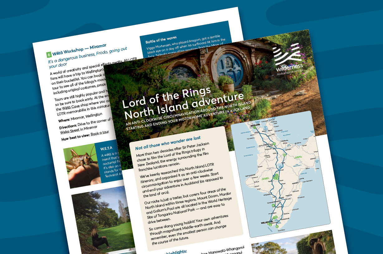 Lord of the Rings North Island Road Trip